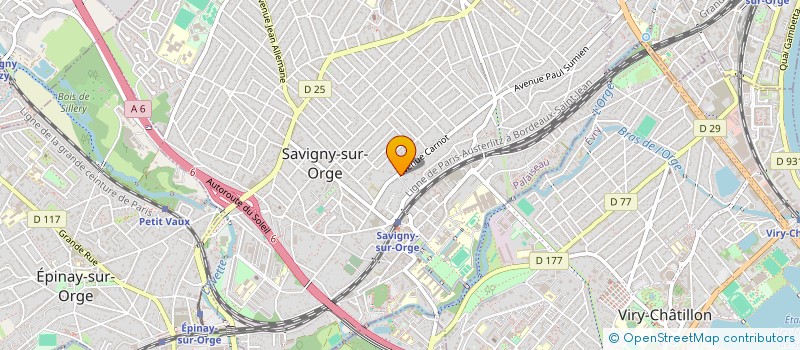 localisation de l'entreprise SKIN&YOU à SAVIGNY-SUR-ORGE