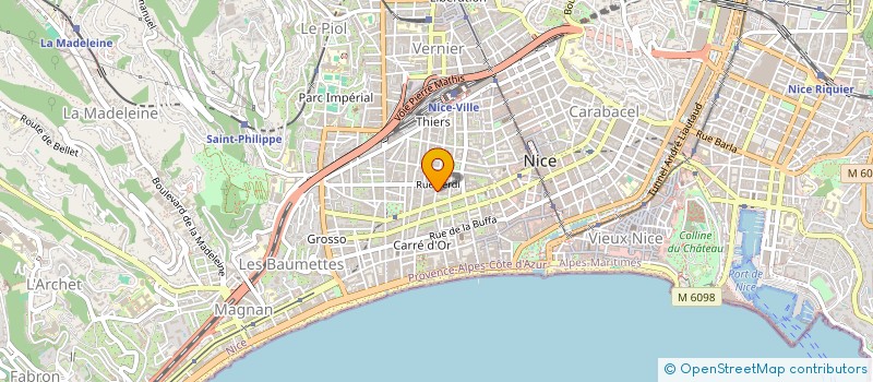 localisation de l'entreprise SKINBD à NICE