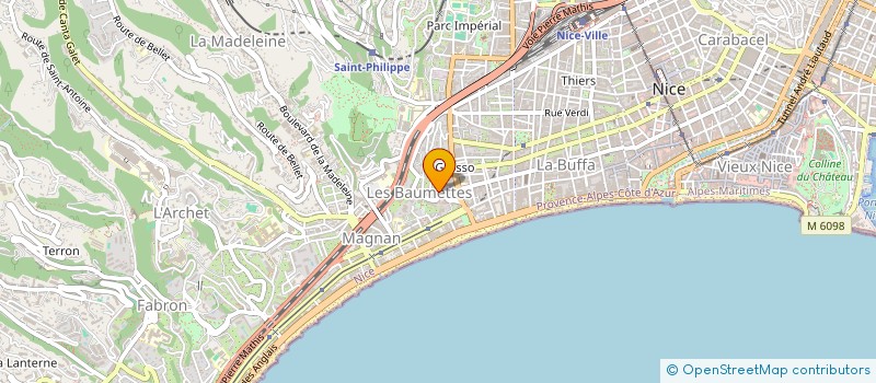 localisation de l'entreprise SKINNY DIP à NICE