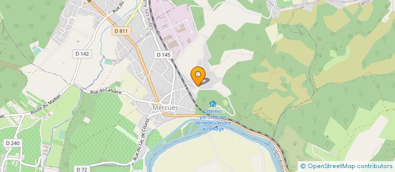 localisation de l'entreprise SKINOS  SAINT GERY-VERS