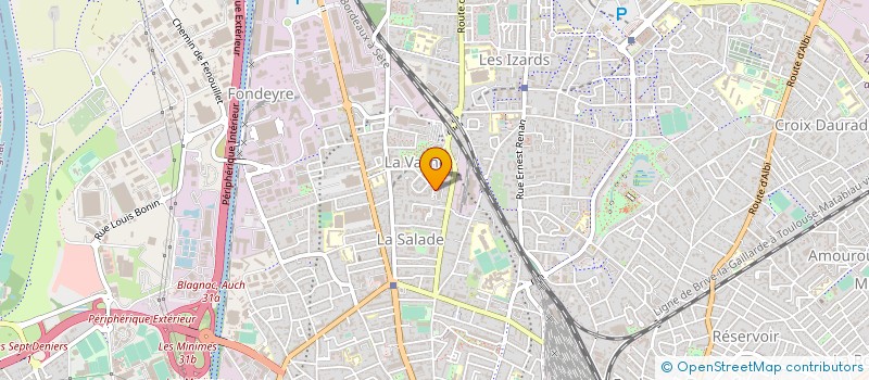 localisation de l'entreprise SKINSTAD à TOULOUSE