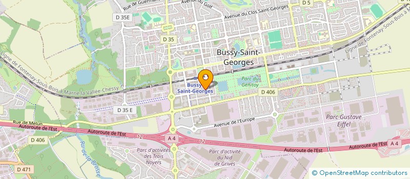 localisation de l'entreprise SKIP BATIMENT à BUSSY-SAINT-GEORGES