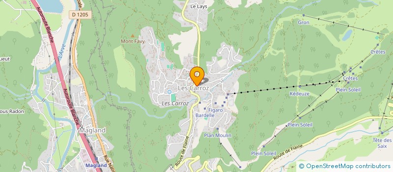 localisation de l'entreprise SKIPARTOO à ARACHES-LA-FRASSE