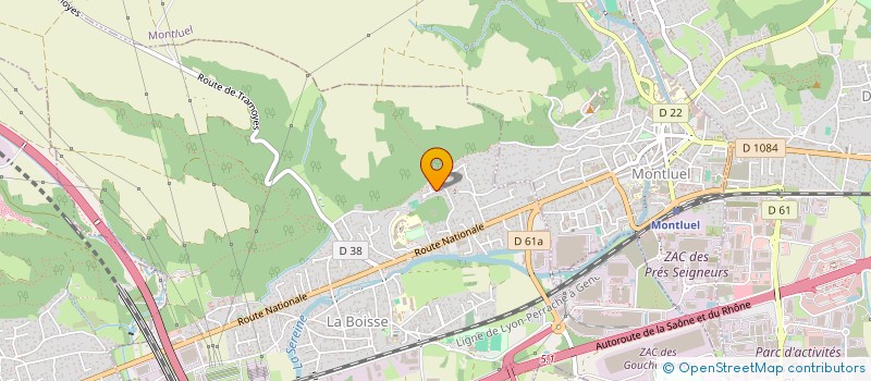 localisation de l'entreprise SKIPP&JOY  LA BOISSE