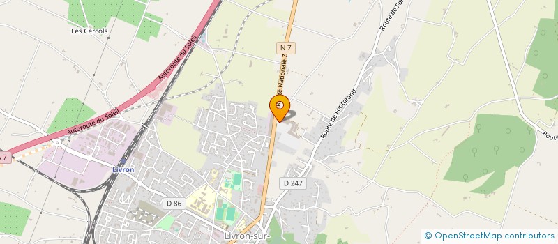 localisation de l'entreprise SKIPPER LOGISTIQUE à LIVRON-SUR-DROME