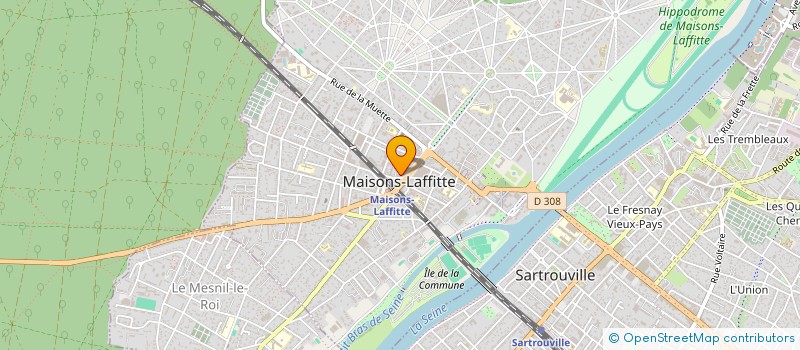 localisation de l'entreprise SKIPY INVEST  MAISONS-LAFFITTE