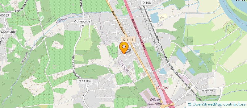 localisation de l'entreprise SKIPZEN  CADAUJAC