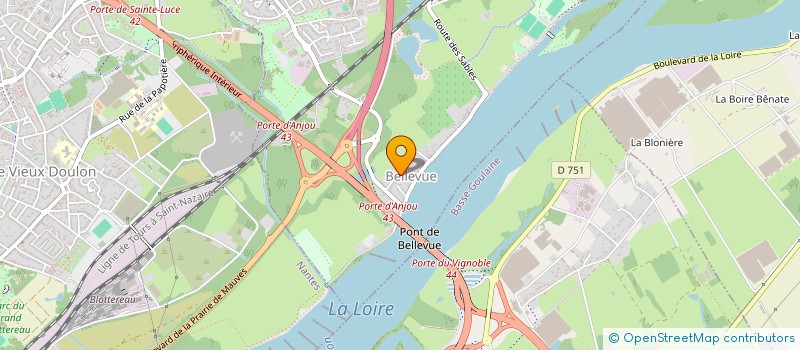 localisation de l'entreprise SKIR  SAINTE-LUCE-SUR-LOIRE