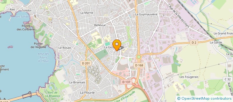 localisation de l'entreprise SKIRES  SAINT-MALO