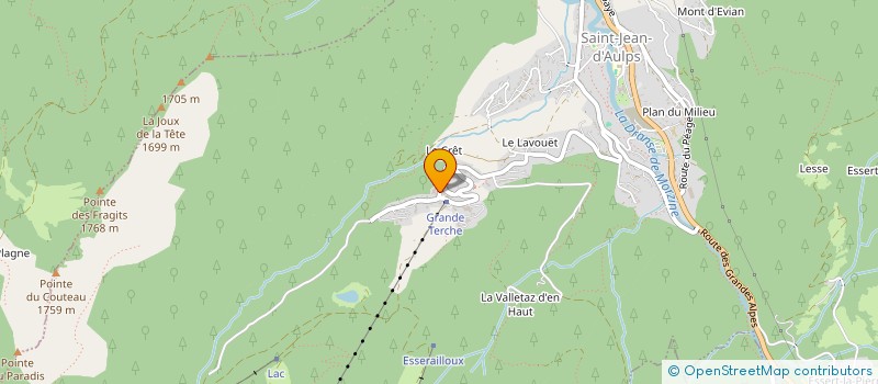 localisation de l'entreprise SKIUS MCMANUS  SAINT JEAN D'AULPS