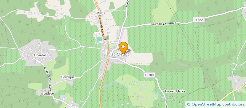 localisation de l'entreprise SKJ DOMAINES à LISTRAC-MEDOC