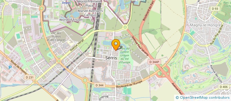 localisation de l'entreprise SKK KINTUADI  SERRIS