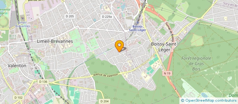 localisation de l'entreprise SKL à LIMEIL-BREVANNES