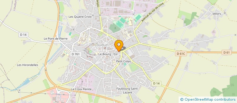 localisation de l'entreprise SKL  LOUDUN