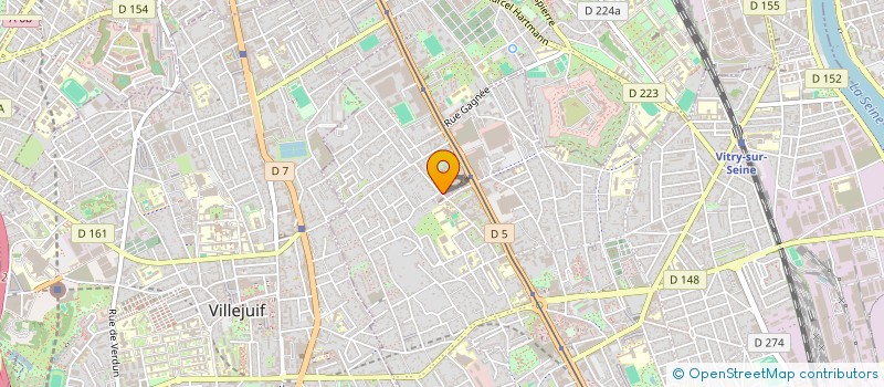 localisation de l'entreprise SKL EVENTS & FLORALS  VITRY-SUR-SEINE