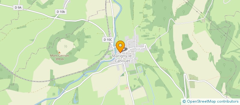 localisation de l'entreprise SKLADANA à MARIGNY-LE-CAHOUET