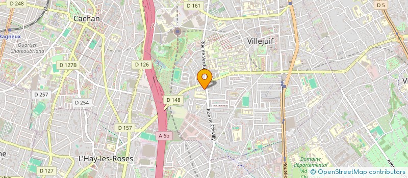 localisation de l'entreprise SKLERIJENN AR MINTIN - GROUPE FOLKLORIQUE BRETON DE VILLEJUIF à VILLEJUIF