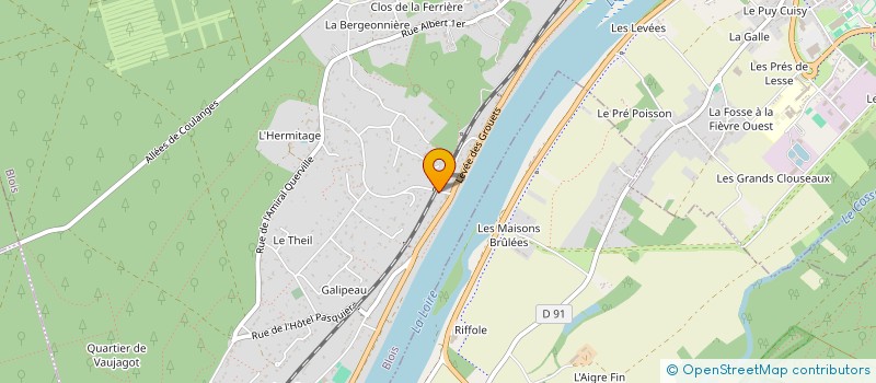 localisation de l'entreprise SKLG  BLOIS