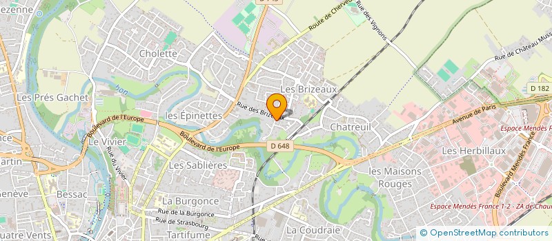 localisation de l'entreprise SKLM à NIORT
