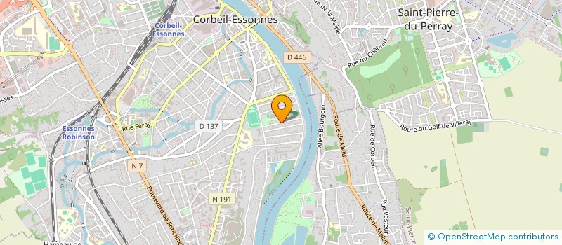localisation de l'entreprise SKM à CORBEIL-ESSONNES