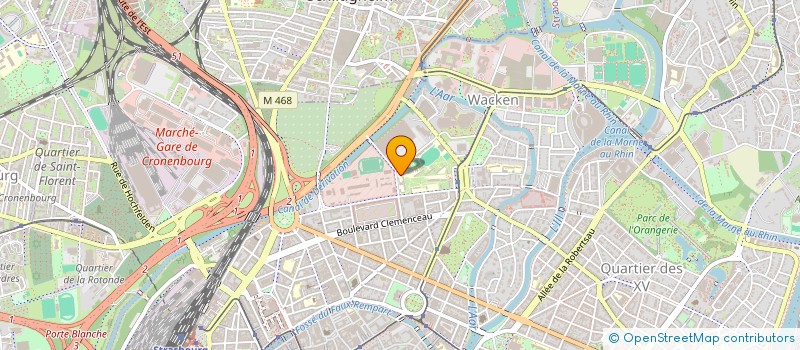 localisation de l'entreprise SKM DISTRIBUTION à STRASBOURG