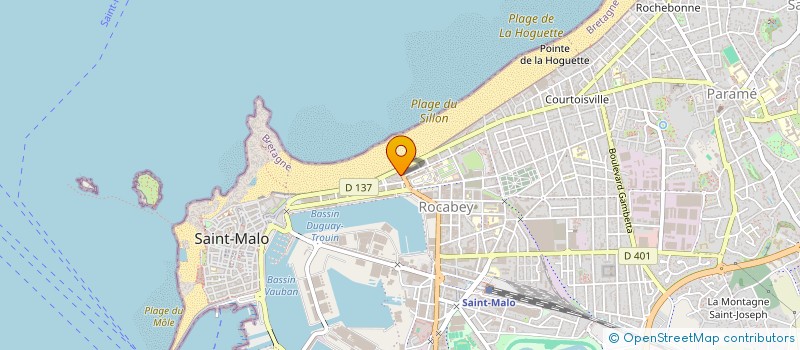 localisation de l'entreprise SKM INVEST  SAINT-MALO