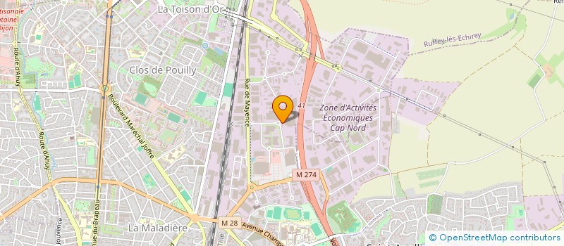 localisation de l'entreprise SKMC à DIJON