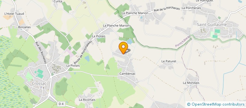 localisation de l'entreprise SKME IMMO  CROSSAC