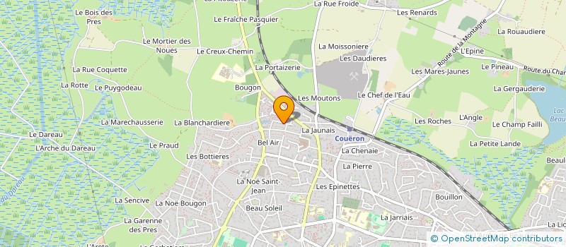 localisation de l'entreprise SKMJ PLATRERIE à COUERON