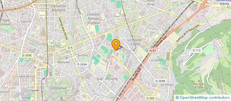 localisation de l'entreprise SKMK  SAINT-MARTIN-D'HERES