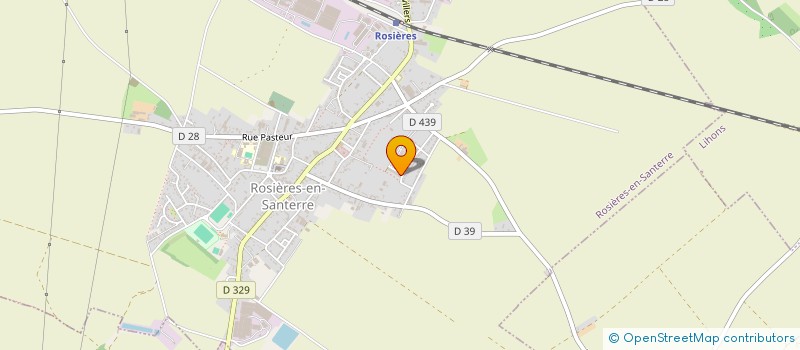 localisation de l'entreprise SKN - FORMATION & CONSULTING  ROSIERES-EN-SANTERRE