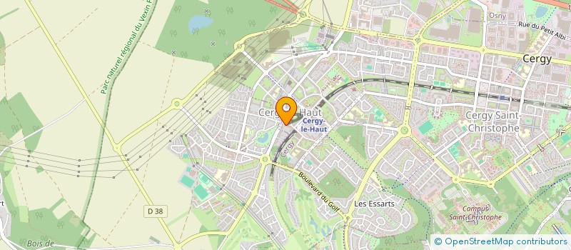 localisation de l'entreprise SKN LOCATION  CERGY