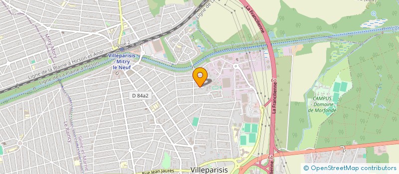 localisation de l'entreprise SKNS SCI  VILLEPARISIS