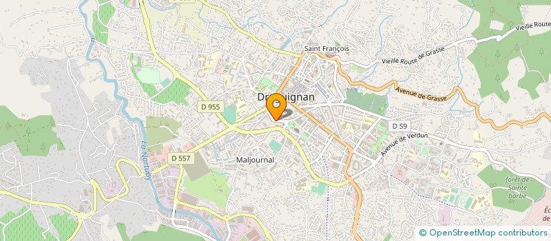 localisation de l'entreprise SKO à DRAGUIGNAN