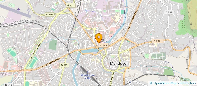 localisation de l'entreprise SKOBE à MONTLUCON