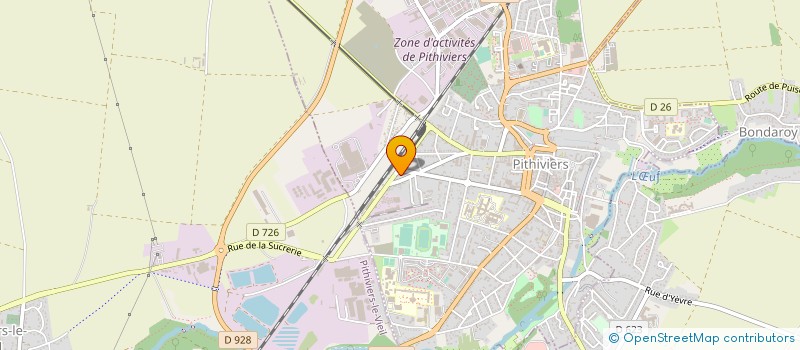 localisation de l'entreprise SKOED à PITHIVIERS
