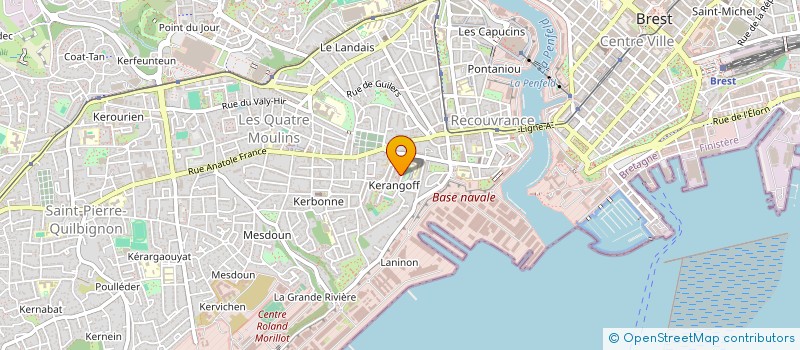 localisation de l'entreprise SKOL ARZOU AR SIRK à BREST