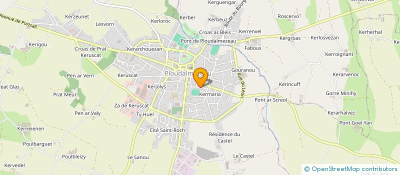 localisation de l'entreprise SKOL DIWAN GWITALMEZE à PLOUDALMEZEAU