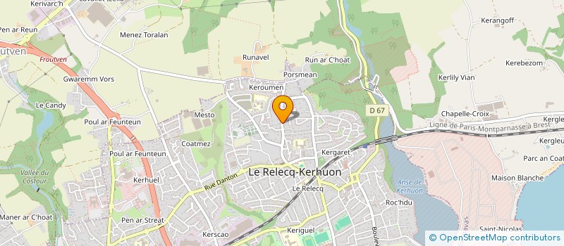 localisation de l'entreprise SKOL GOUREN KERHORRE à LE RELECQ-KERHUON