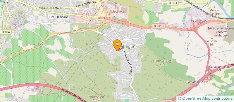 localisation de l'entreprise SKOLCIE  CARCASSONNE