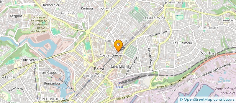 localisation de l'entreprise SKOLIADUR ENGLISH à BREST