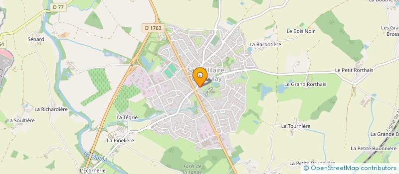 localisation de l'entreprise SKOLL GARMOR à MONTAIGU-VENDEE