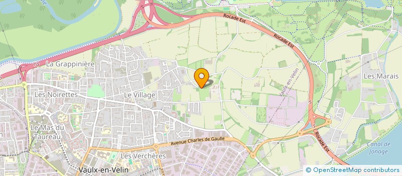 localisation de l'entreprise SKOLLI  VAULX-EN-VELIN