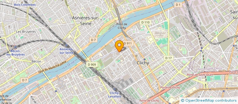 localisation de l'entreprise SKONSULTANT à CLICHY