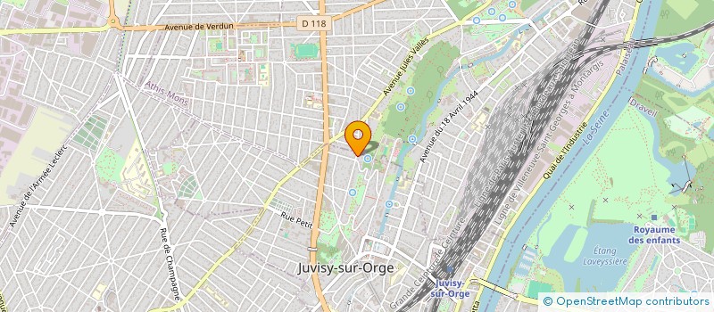 localisation de l'entreprise SKONSULTING à JUVISY-SUR-ORGE