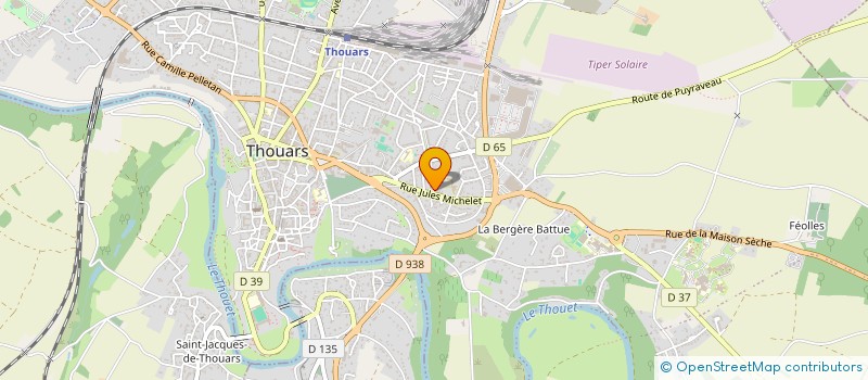 localisation de l'entreprise SKOONE  THOUARS