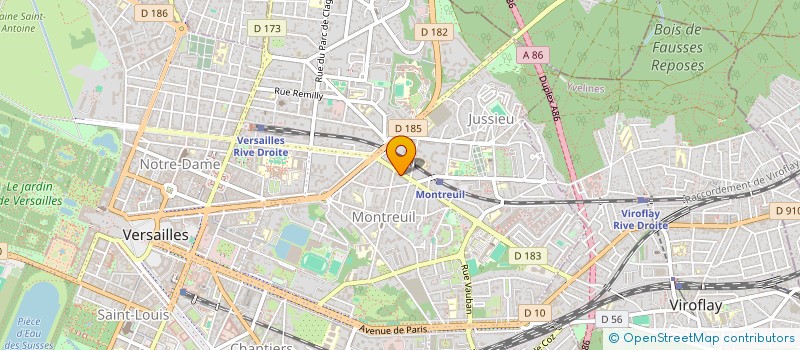 localisation de l'entreprise SKOP à VERSAILLES