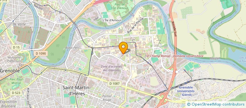 localisation de l'entreprise SKOPAI  SAINT-MARTIN-D'HERES