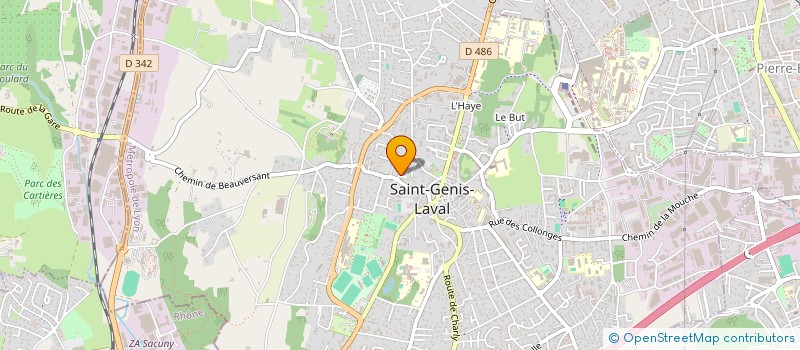 localisation de l'entreprise SKOPELOS  SAINT-GENIS-LAVAL