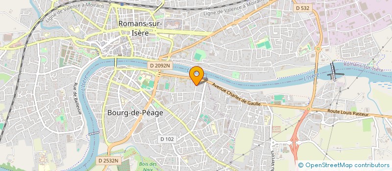 localisation de l'entreprise SKOPEO  BOURG-DE-PEAGE